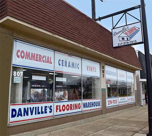 Danville's Flooring Warehouse Exterior